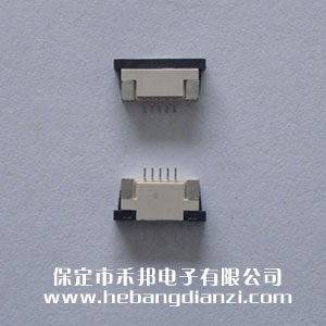 FPC座5P下 間距1.0