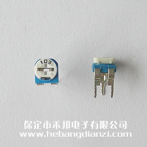 103 臥式藍(lán)白可調(diào)電阻 10K