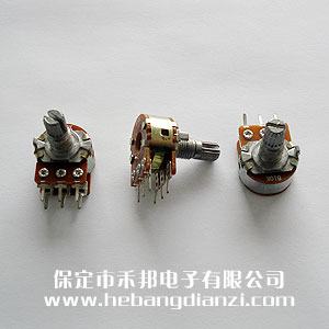 雙聯(lián)電位器 軸長15mm