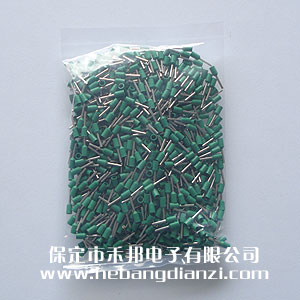 VE管型端子 E7508 內(nèi)孔徑1.2 綠色