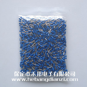 VE管型端子 E7508 內(nèi)孔徑1.2 藍(lán)色