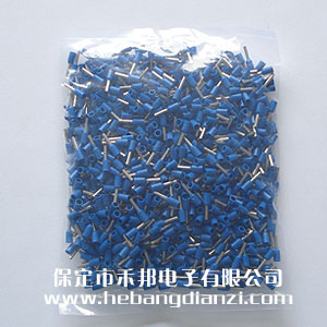 VE管型端子 E1008 內(nèi)孔徑1.4 藍(lán)色