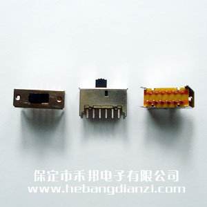 撥動開關SS42F01立式